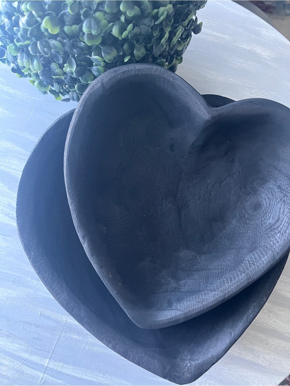 Wood Heart Bowl Large - Picture 3 of 13